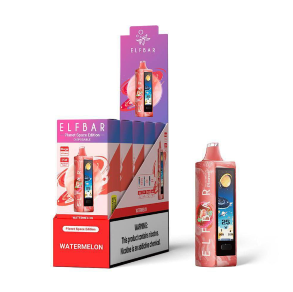 Elfbar Planet 25000 Puffs Disposable Vape Package