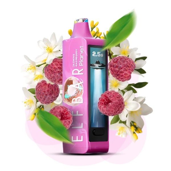 Elfbar Planet 25000 Puffs Disposable Vape Jasmine Raspberry