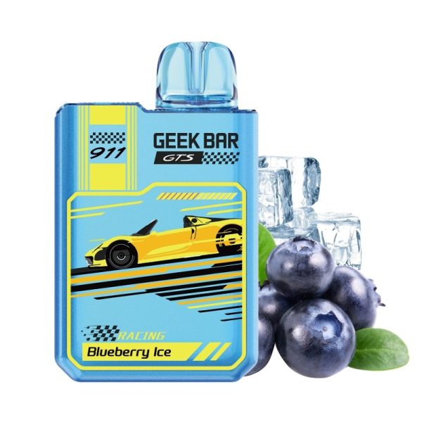 Geek Bar 911 GTS 18000 Puffs Disposable Vape Blueberry Ice