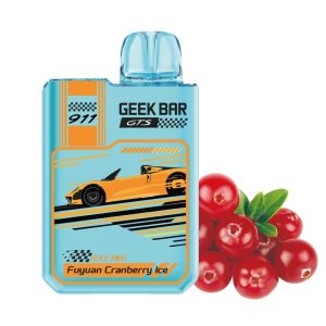 Geek Bar 911 GTS 18000 Puffs Disposable Vape Fuyuan Cranberry Ice