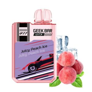 Geek Bar 911 GTS 18000 Puffs Disposable Vape Juicy Peach Ice