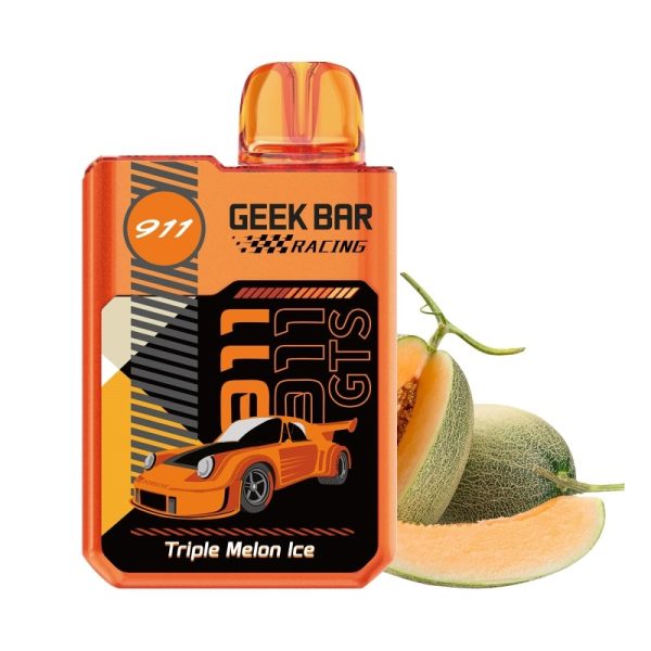 Geek Bar 911 GTS 18000 Puffs Disposable Vape Triple Melon Ice